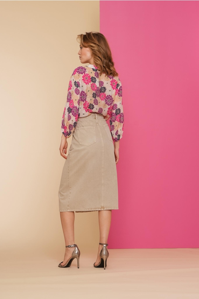 SPIJKERROK MIDI 46303 10 000720 SAND
